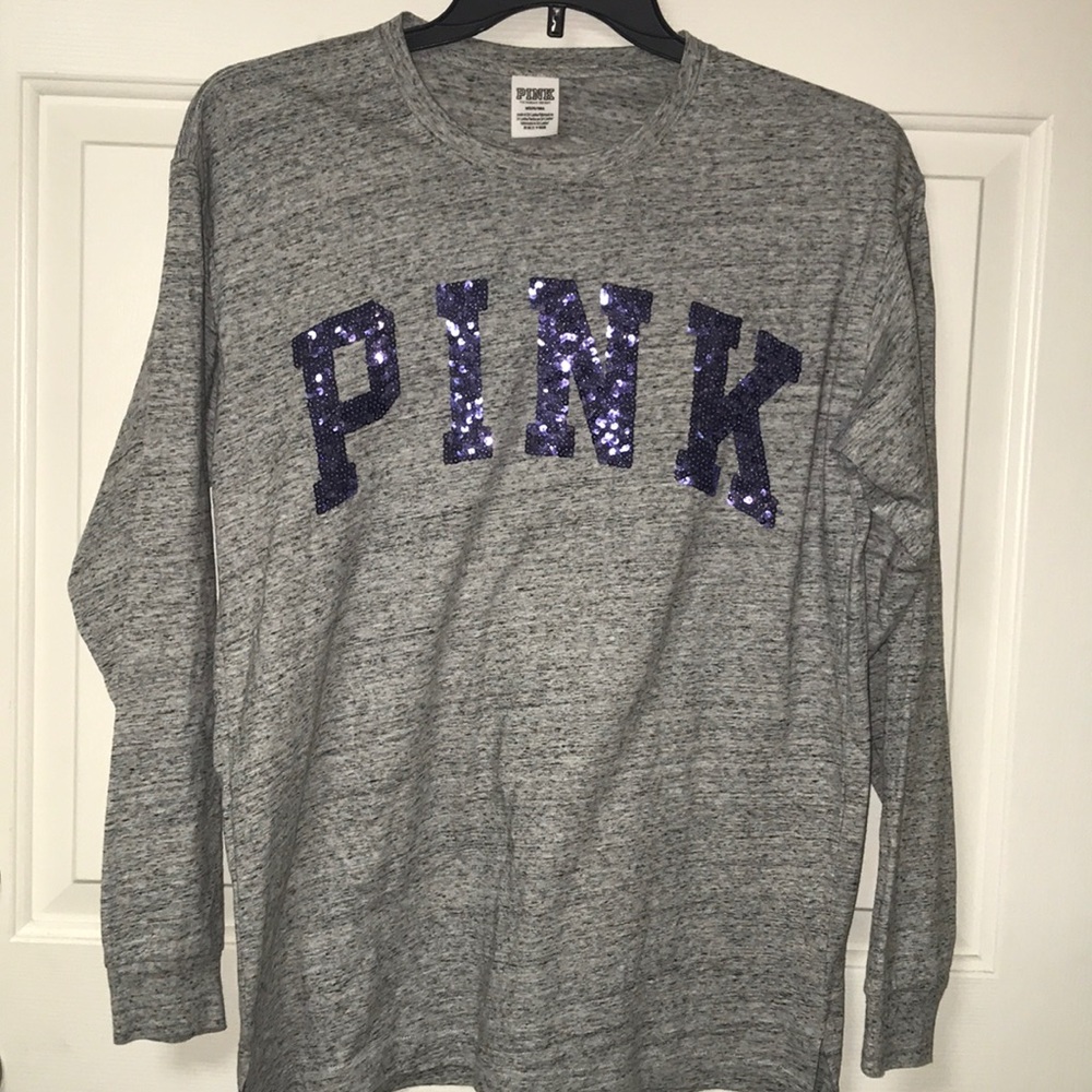 VICTORIA SECRET PINK LONG SLEEVED SHIRT